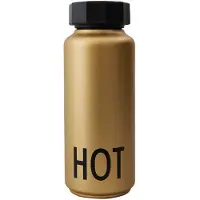 Design Letters Termosflaska - 500 ml - Gold - - One Size - Termosflaska