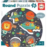 Educa Round Puzzle, The Space