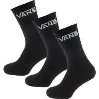 Vans - Strumpor - Classic Crew Socks Black för UnisexNylon - Storlek 42,5-47 - Svart