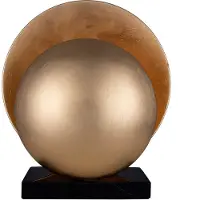 Globen Lighting Bordslampa , ORBIT, Guld / mässing, Vardagsrum, Metall, Design