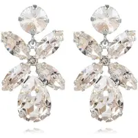 Caroline Svedbom Dione örhängen crystal rhodium