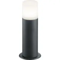 TRIO Lighting Pollare Hoosic, Svart, Aluminium / grå / zink, Modern, Utomhuslampa