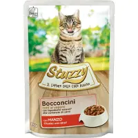 Stuzzy Chunks med nötkött våtfoder katt (85 g)