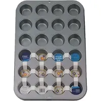 Forma PME bakform för mini muffins 24 st. 36 x 26,5 cm vit