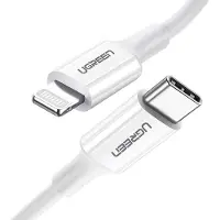 UGREEN kabel MFi USB typ C - Lightning 20W 3A kabel 0,25 m vit (US171)