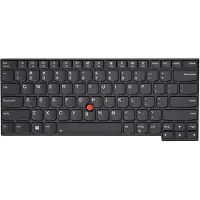 Lenovo Chicony - Ersättningstangentbord för bärbar dator - med Trackpoint, UltraNav - bakgrundsbelyst - QWERTY - brittisk - svart - FRU