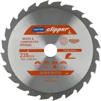 Norton Sågklinga för trä 70184608062; 235x30 mm; Z24