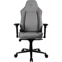 AROZZI PRIMO-PREM-AE, Stoppad sits, Stoppat ryggstöd, Antracit, Antracit, Läder, Läder
