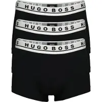 BOSS Boxershorts svart / vit