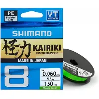 Shimano Kairiki 8 Mantis Green 300 m flätlina
