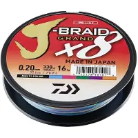 Daiwa J-braid Grand X8 Flätlina 300 M