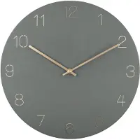 Karlsson Charm Engraved Numbers KA5762GR väggklocka 40 cm