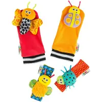 Lamaze Handleds- och fotskallraset - Gardenbug - - One Size - Skallra