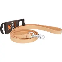 Ferplast Cuero Natural Hundkoppel 15 Mm 120 Cm