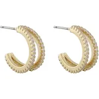 Sno of sweden Hanni double ring örhängen g 1058-5300251