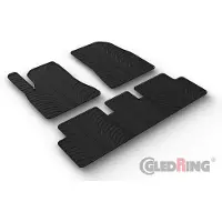 GledRing Gummimattor lampliga for Tesla Model 3 122020 TDesign 5delad monteringsklammor