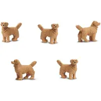 Safari Ltd Golden Retriever Lycka Minisfigur