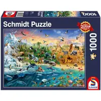 Schmidt Animal Kingdom Pussel 1000 bitar Schmidt