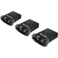 SanDisk Ultra Fit 32gb Usb-minne 3 Enheter