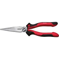Wiha Z 05 0 02, Nåltänger, Stål, Svart, Röd, 160 mm, 155 g