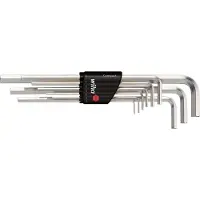 Wiha Inner-sexkantig Vinkelskruvmejselset 1.5 mm, 2 mm, 2.5 mm, 3 mm, 4 mm, 5 mm, 6 mm, 8 mm, 10 mm 9 delar