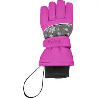 Playshoes Handskar grå / fuchsia / svart / vit