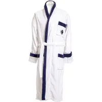 Lord Nelson Victory Velour Robe Vit L/XL