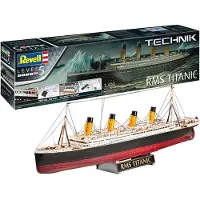 Revell 00458 RV 1:400 RMS Titanic - Technik Fartygsmodell byggsats 1:400