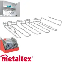 Metaltex Mycrystal Glasklädhängare 38x26x7 Cm