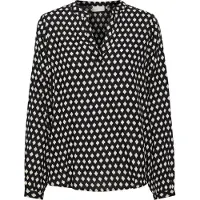 Kaffe Blus 'Leah' svart / vit
