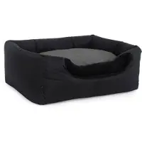 Dogman Buddy 2 i 1 hundeseng grå