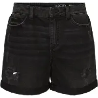 Noisy May Smiley Normal Waist Dest Vi061bl Korta Jeans