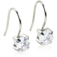 Blomdahl Blomdahls - NT Pendant Tiffany 7mm, CZ White