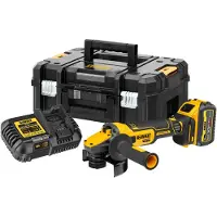 DeWalt Vinkelslip DCG409T1; 18 V; 1x6,0 Ah batt.