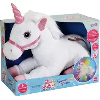 Joy toy Lica Bella Fluffy Enhörning Leksak