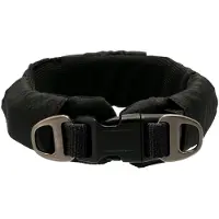 Dogman Emmi Fodrat Hundhalsband Ställbart Svart Xxl