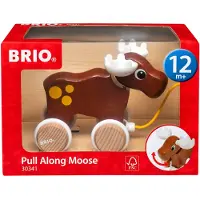 BRIO Dragleksak Älg 30341 - - One Size - Dragleksak