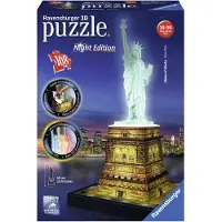 Ravensburger 3D- Pussel - 120 Delar - Liberty nära - - One Size - Pussel