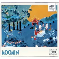 Barbo Toys Pussel 1000 bitar Moomin Art Puzzle blå