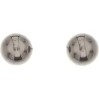 Silver Bar titan kulor 5 mm örhängen 8159