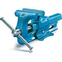 BROCKHAUS 100160 Skruvstycke 100160 Käkbredd: 160 mm Spännvidd (max.): 225 mm