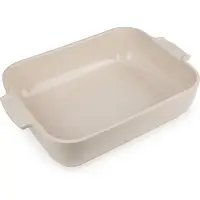 Peugeot APPOLIA rektangulärt ugns-/serveringsfat 32 cm ecru
