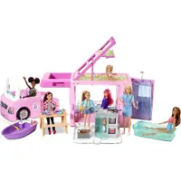 Barbie 3-in-1 DreamCamper Vehicle and Accessories
