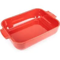 Peugeot Appolia rektangulärt serveringsfat 32 cm röd