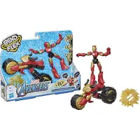 Hasbro Iron Man Rider Bend And Flex Figur 15 Cm