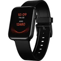 Mobvoi TicWatch GTH Smartwatch - Raven black - smart klocka med band - TPU-silikon - raven black - display 1.55 - Bluetooth - 59.4 g