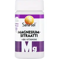 Sana-Sol magnesiumcitrat + vitamin B6 tabletter, 120 st