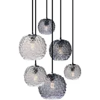 Halo Design Taklampa , Transparent, Matsal, Glas