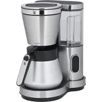 WMF Lono 0412310011, Droppande kaffebryggare, 1 l, Malat kaffe, 800 W, Svart, Silver