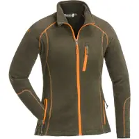 Pinewood Fleecejacka Micco 3170 Dam (Färg: Mörk Olivgrön, Storlek: Medium)